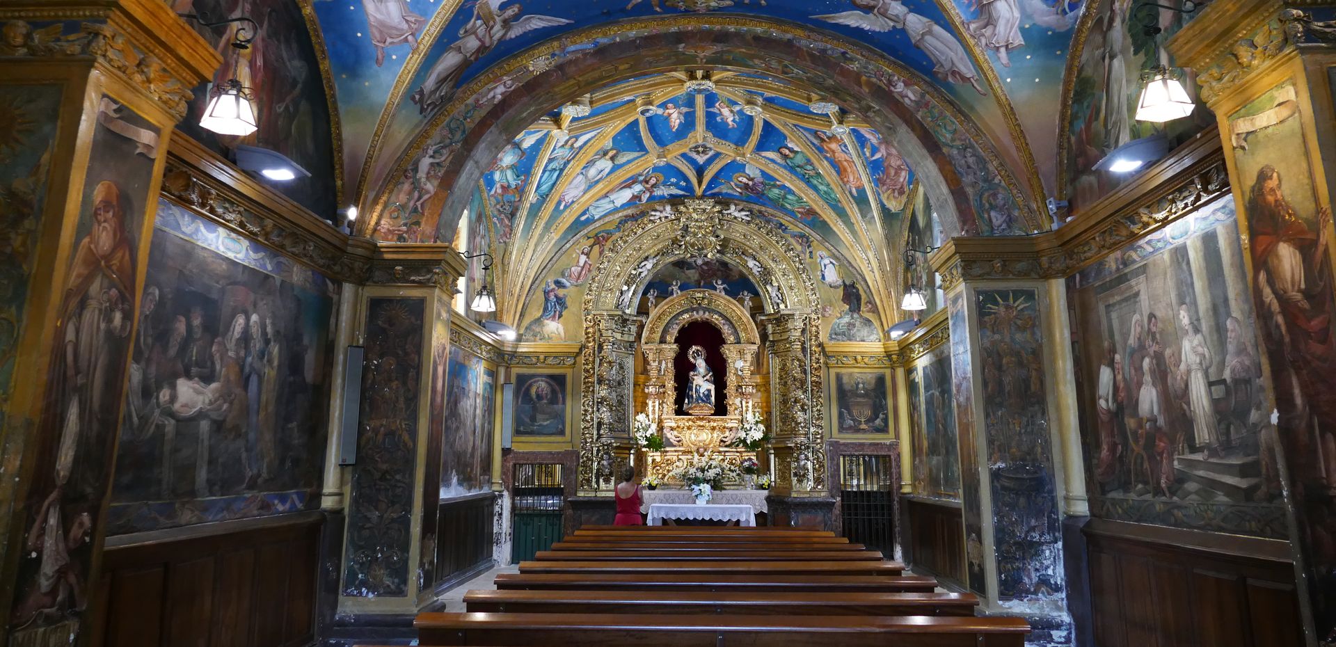 Interior Ermita de Nuestra Señora de la Piedad