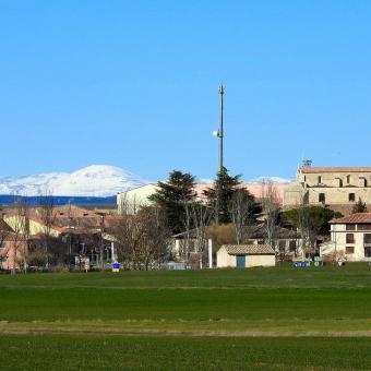 Panorámica de Villalcázar de Sirga