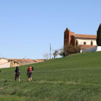 Ledigos, camino de peregrinos