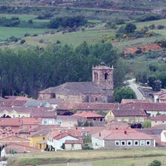 Panorámica de Salinas de Pisuerga