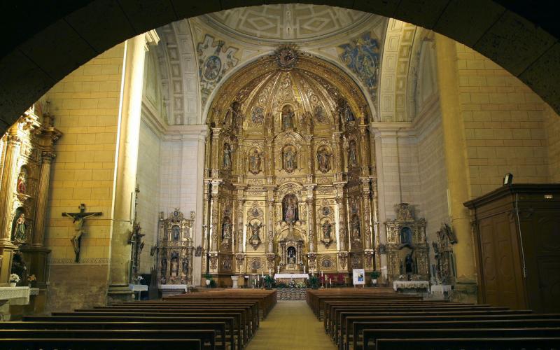 Interior de la Iglesia de San Pedro
