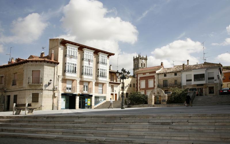 Plaza España de Baltanás