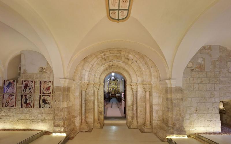 Interior del Monasterio de San Zoilo en Carrión de los Condes