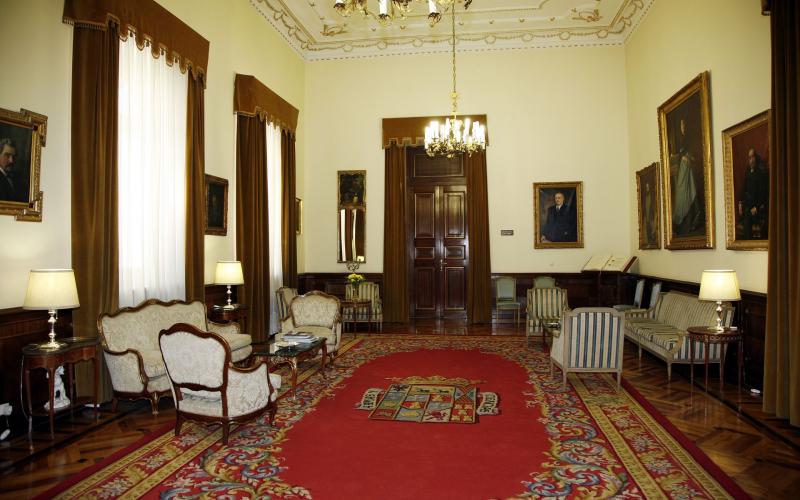 Sala de visitas Palacio de la Diputación de Palencia