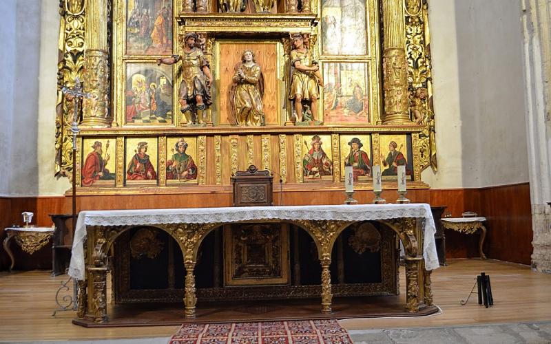 Altar Mayor de la Iglesia de Santa Eulalia, Paredes de Nava