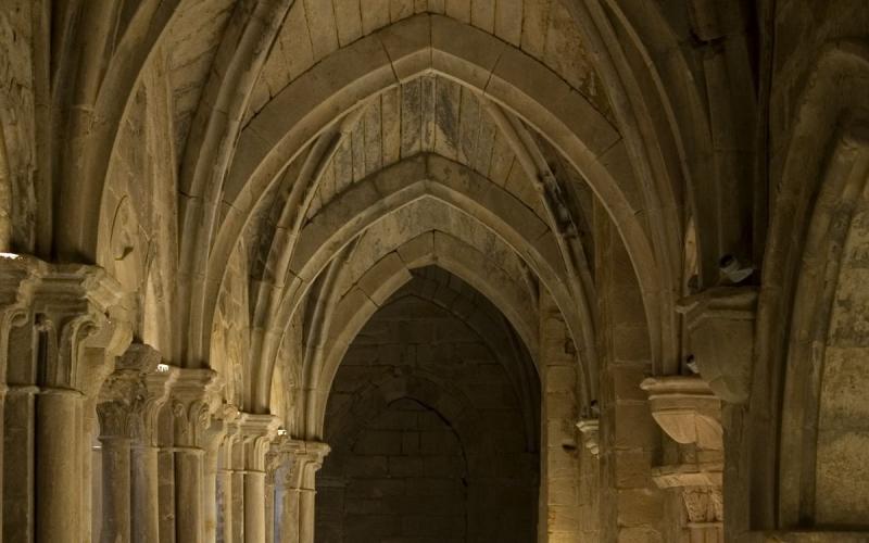 Bóvedas del claustro de Santa María la Real