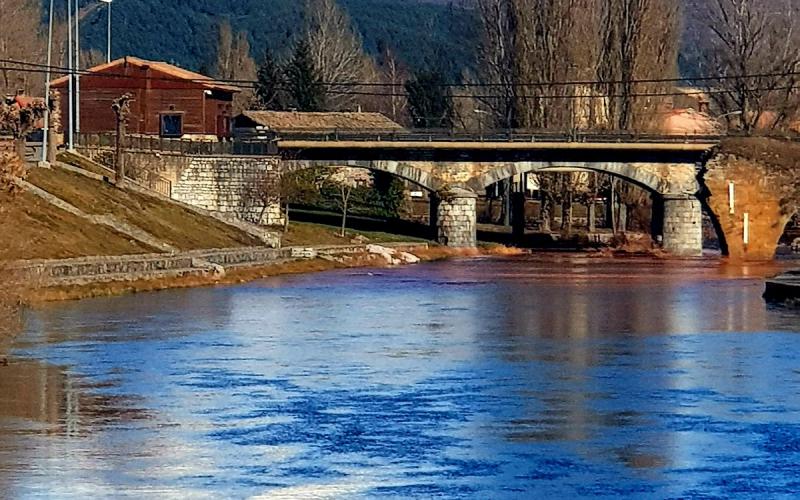 Río Carrión y puente románico